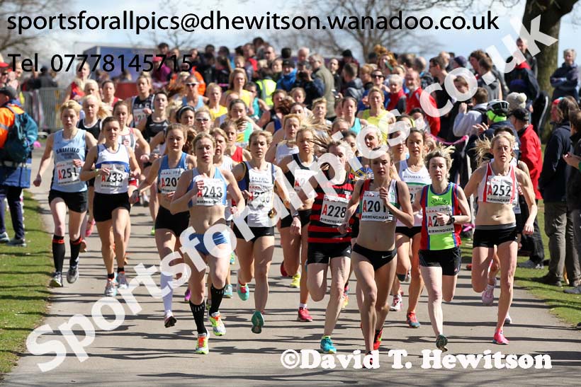 Womens 6 stage relay, Enlgish National 12 and 6 Stage Road Relays. Photo: David T. Hewitson/Sports for All Pics
